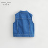 马克珍妮秋装新款 男童纯棉时尚牛仔马甲 儿童上衣231851 商品缩略图1