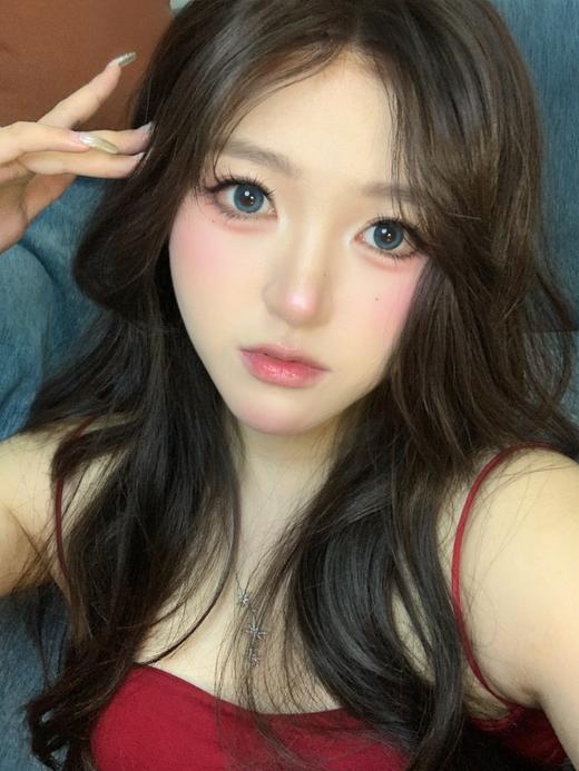 pfgirlcon 年抛美瞳 蓝冰泪 直径14.2mm着色13.4mm 商品图12