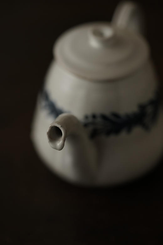 中田雄一55青草花结文茶壶 商品图2