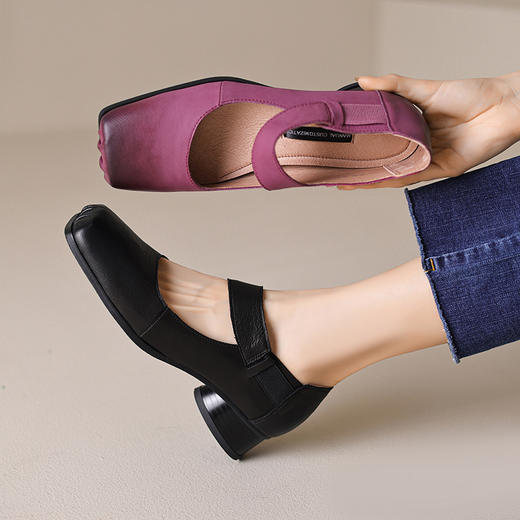 法式复古，新款芭蕾舞鞋高品质单鞋YJN-Y8102 商品图5