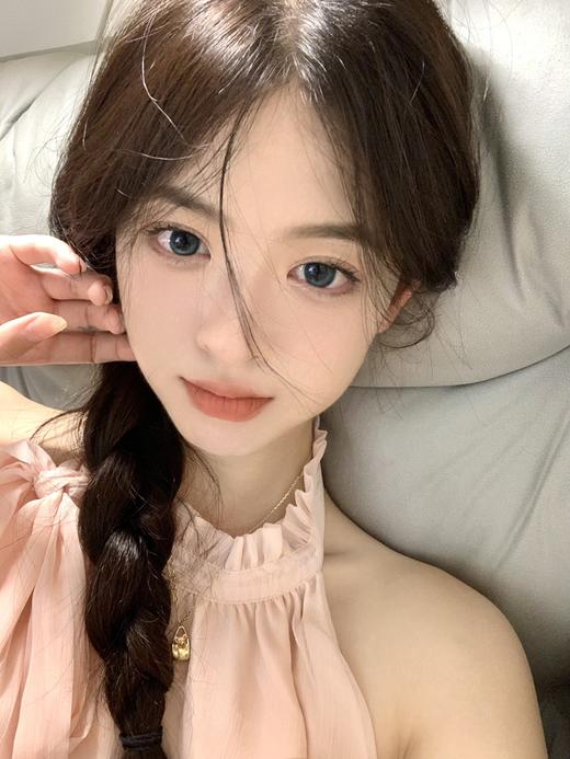 pfgirlcon 年抛美瞳 蓝冰泪 直径14.2mm着色13.4mm 商品图6