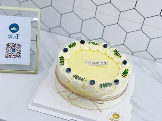 超简约蓝莓装饰&榴莲千层 商品图1