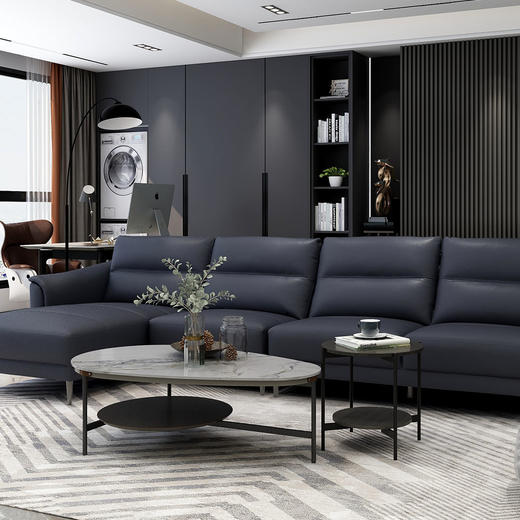 顾家家居整装 现代简约 茶几角几电视柜餐台餐椅 PT2067系列 商品图2