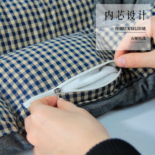 怀府街丨草本养生健睡枕 九味草本 舒适护颈 双洞护耳 商品图1