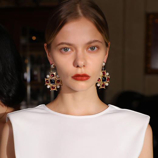 【大英博物馆联名】系列 | 拜占庭国王耳环 商品图2