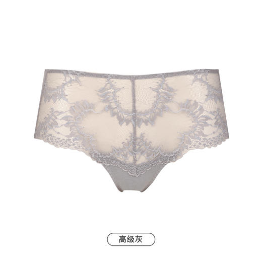 都市丽人舒软挺塑网纱面料中腰平角女士内裤LP39M2 商品图5