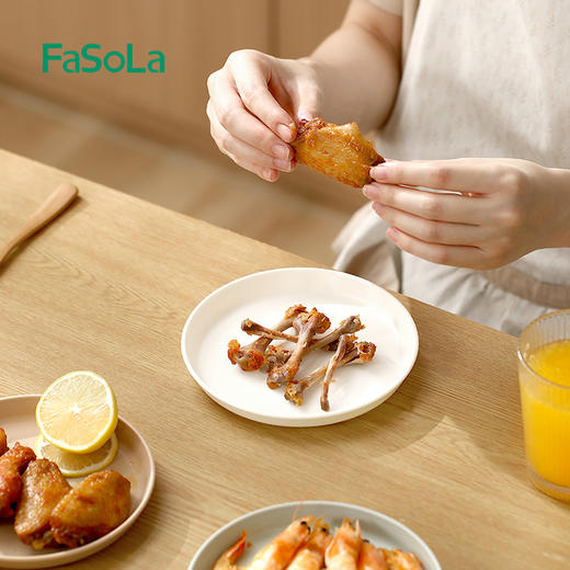 FaSoLa吐骨碟家用餐桌吐骨头碟子水果糖果小盘子创意垃圾盘 商品图5