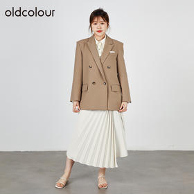 oldcolour2022秋季商场同款气质时尚商务休闲西装外套女O32048283