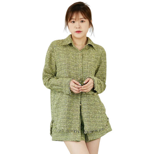 oldcolour2022秋季商场同款宽松显瘦高级感小众外套通勤O32042247 商品图4