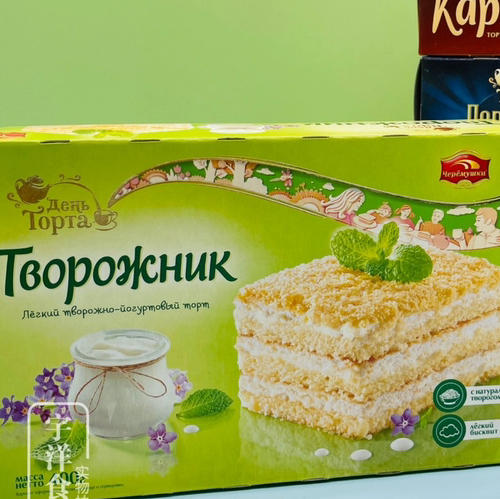 切廖穆什卡提拉米苏酸奶奶酪味蛋糕400g 商品图0