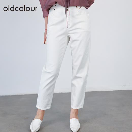 oldcolour春秋商场同款时尚潮流休闲宽松垂感长裤通勤O31113377 商品图2