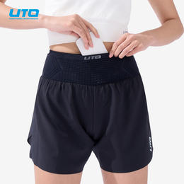 UTO/悠途能系列轻量男腰包运动短裤女户外马拉松短裤