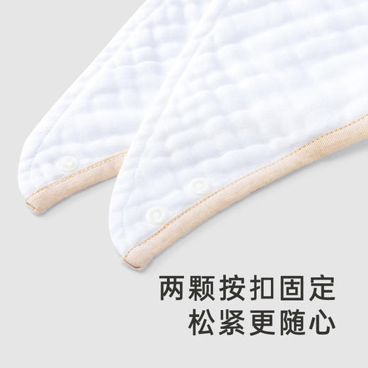 【商场同款】英氏婴儿口水巾纯棉小恐龙三角巾新生儿秋季新品 商品图4