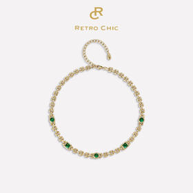 【大英博物馆联名】系列 | 拜占庭绿色琉璃项链