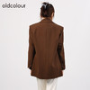 oldcolour欧珂商场同款秋复古百搭通勤休闲西装外套女O34048429 商品缩略图4