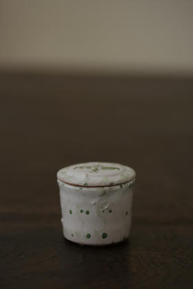 中田雄一41柳草文茶入