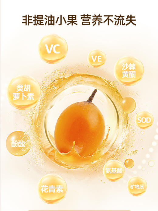 【有机食品】代发 米马生活  有机沙棘原浆工厂直发 30ml*10袋*3盒 商品图2