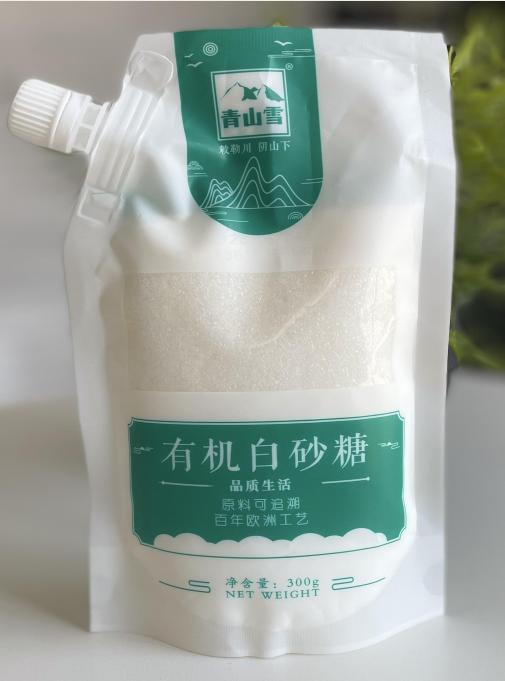 有机丨白砂糖300g/袋 青山雪 商品图0