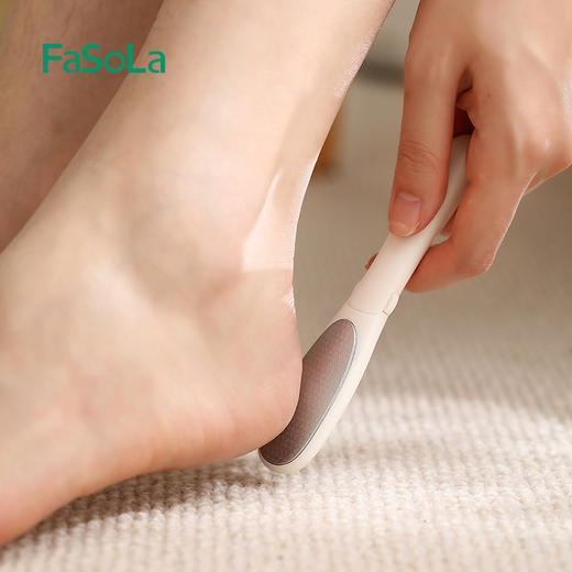 FaSoLa 磨脚神器去死皮老茧家用修脚脚底刮脚后跟磨脚石脚皮打磨器搓脚板 商品图4