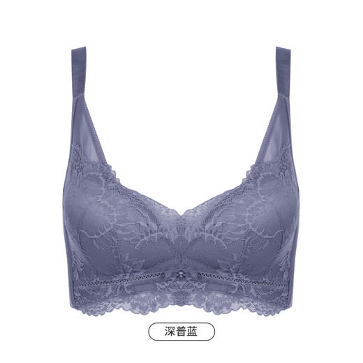 都市丽人舒软挺塑AB杯适穿蕾丝调整型文胸两种厚度3/4杯塑身文胸无钢圈内衣四排扣LJ31M2 商品图6