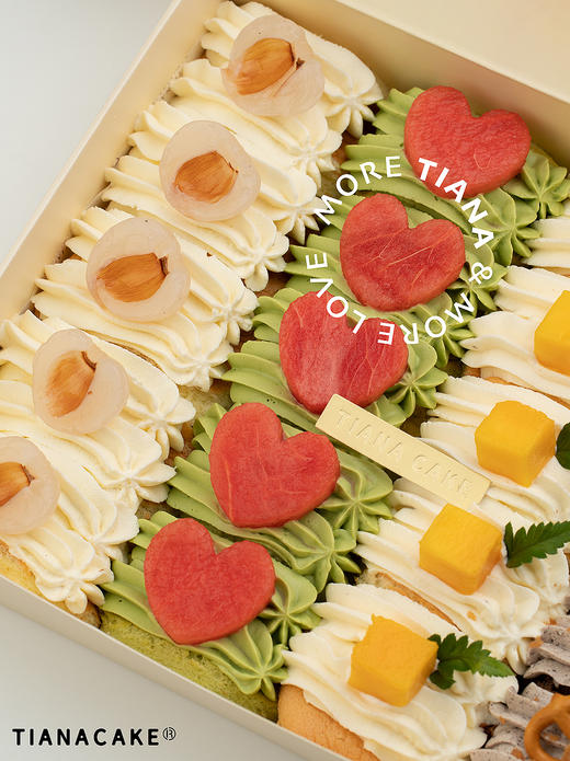 四拼煎蛋卷（新鲜荔枝 | 抹茶柚子 | 费洛蒙| 咸奶油） 商品图1