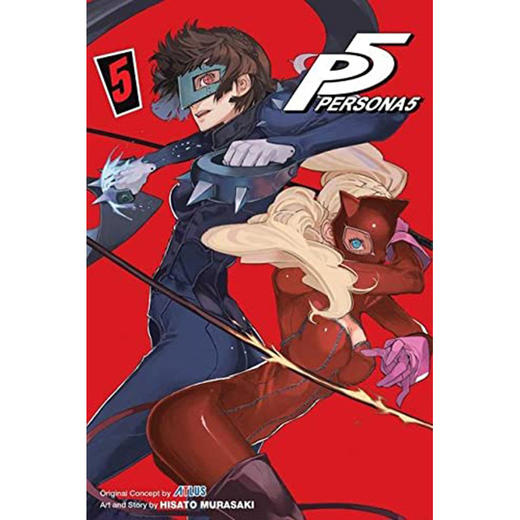 女神异闻录5 漫画 卷五 Hisato Murasaki 英文原版 PERSONA 5 MANGA vol 5 商品图0