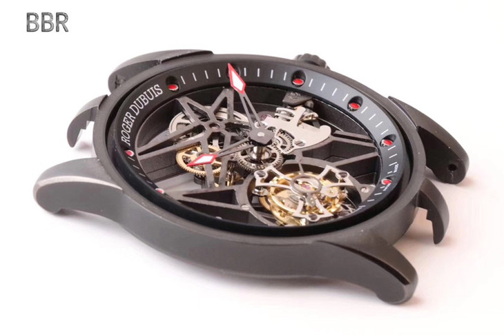 BBR厂罗杰杜彼「黑武士」陀飞轮复刻表-Roger Dubuis Repwatch