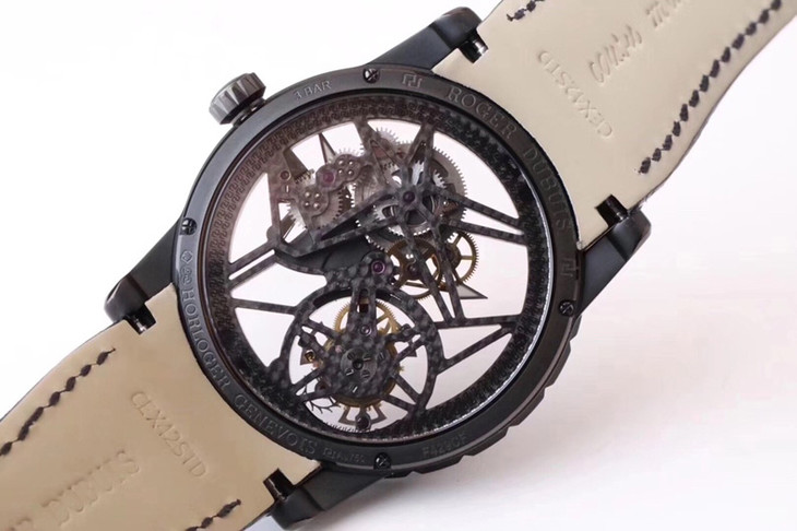 BBR厂罗杰杜彼「黑武士」陀飞轮复刻表-Roger Dubuis Repwatch