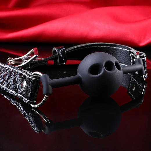 【SM-ebde】硅胶镂空口球口塞另类玩具SM 商品图3