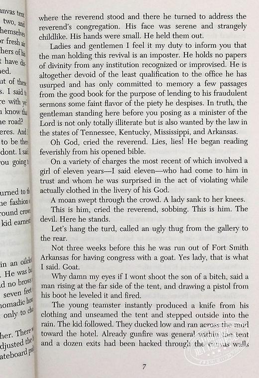 【中商原版】科马克 麦卡锡 血色子午线 英文原版 Blood Meridian Cormac McCarthy 美国国家图书奖 普利策小说奖得主 商品图6