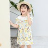 【PF】夏季新款贝壳花边领儿童公主裙女宝宝夏季碎花女童连衣裙外出裙子 商品缩略图2