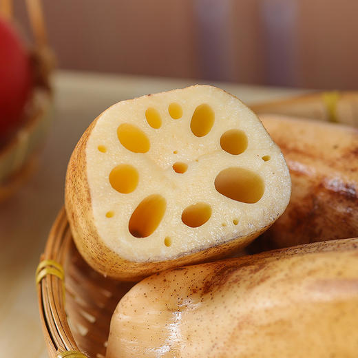 【顺丰京东包邮】洪湖莲藕  燃气高压制作变粉糯 3斤/5斤装 商品图3