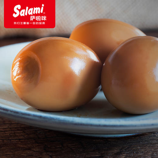 萨啦咪卤味休闲零食喜蛋【一盒装30g*50】 商品图3