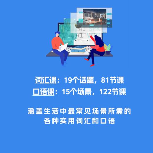 【实战口语与词汇】璐璐&安澜全新打造200+集高精尖课程 同步最新文化 汇集最前沿的教材 商品图2