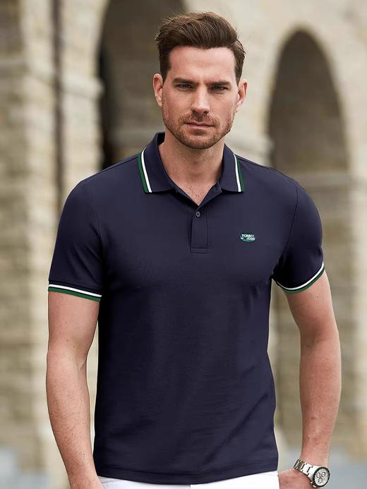 男反领短T7709 商品图0