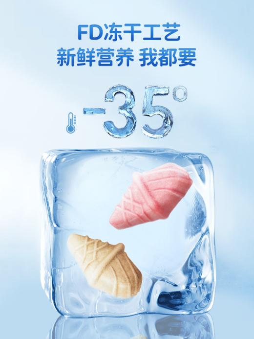 【组合爆款直降】蓝蓝零食_冻干奶油冰淇淋/黑巧味/草莓味 商品图2