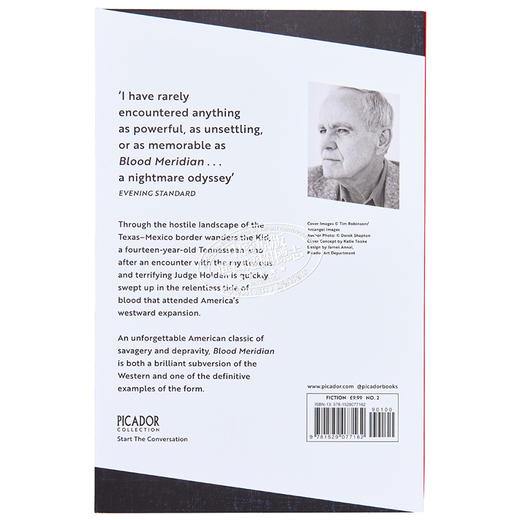 【中商原版】科马克 麦卡锡 血色子午线 英文原版 Blood Meridian Cormac McCarthy 美国国家图书奖 普利策小说奖得主 商品图1