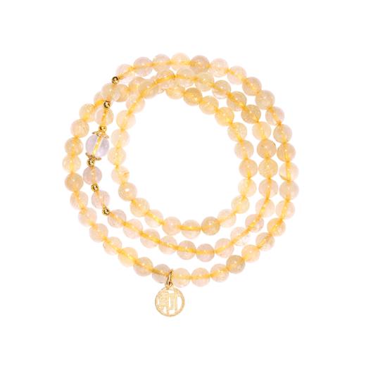 【灵机生活馆】金丝满堂金发晶多圈手链 商品图5