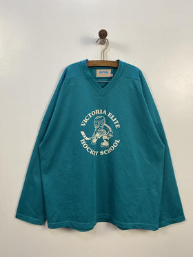 80年代 Vintage ALPHA SPORTSWEAR 冰球球衣 _SSJ(XL)