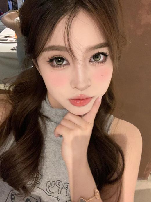 【大直径】PUFF GIRL-菠菜水手-14.5mm【年抛 度数0-800度 含525/575】 商品图3