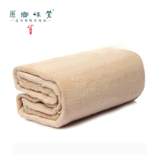 有机彩棉纯棉浴巾【基地直发】| 来自北京，柔软舒适，亲和肌肤、不漂白、不染色。 商品图3
