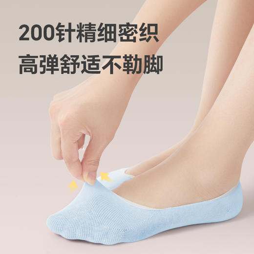 【NEW上新】Freego一次性彩色袜子船袜隐形袜 多巴胺穿搭 旅行免洗吸汗透气 商品图2