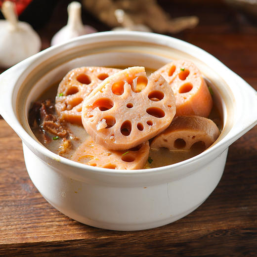 【顺丰京东包邮】洪湖莲藕  燃气高压制作变粉糯 3斤/5斤装 商品图1