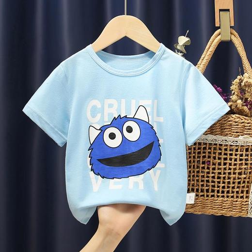 女童短袖t恤纯棉2023新款女孩儿童夏装童装夏季上衣夏款一件代发 商品图2