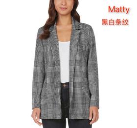 Matty女士西装秋季爆款~百搭小西装外套！美国代购，无中文标签，介意慎拍 Moon