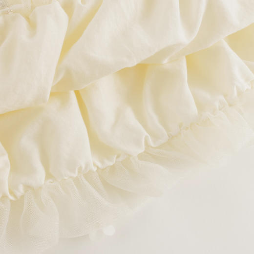 【马克珍妮 芦芙】秋装 女童立体刺绣网纱花苞半身裙短裙 231765 商品图5