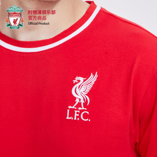 利物浦俱乐部官方商品 | 时尚经典红棉T恤夏季男女同款圆领上衣 商品图3
