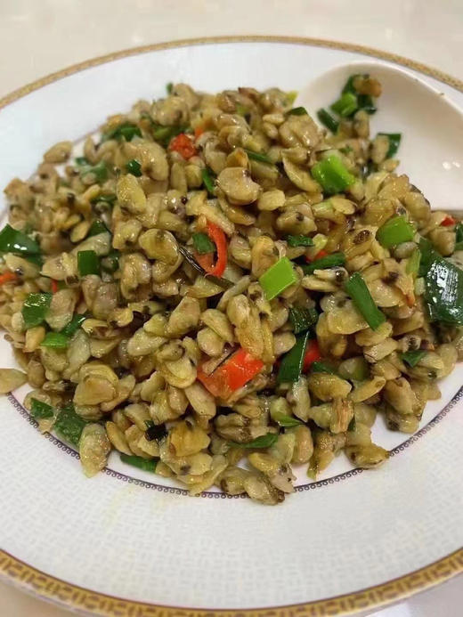 【潮汕大红肉米】红肉米是“红肉醭”经过脱壳加工而成的，每份净肉约250克，葱蒜爆炒一下，即可大口享受纯肉美食。 商品图2