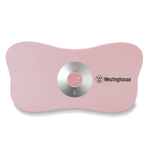 美国西屋（Westinghouse）加热腰部按摩器暖腰带暖腹部暖宫带腹部按摩仪WAM-Y7 莫兰迪粉 商品图2