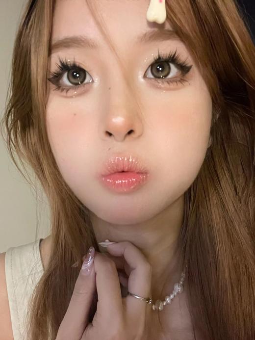 【大直径】PUFF GIRL-焦糖茶杯-14.5mm【年抛 度数0-800度 含525/575】 商品图10